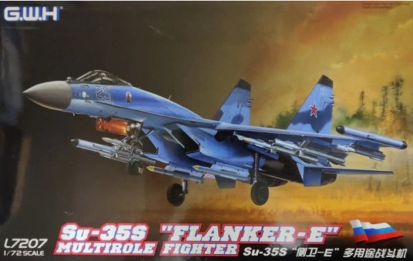 Great Wall Hobby L7207 Su-35S &quot;Flanker-E&quot; Multirole Fighter 1/72