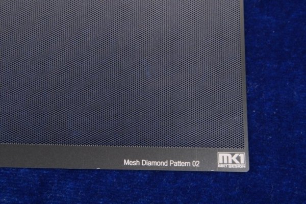 KA Models KA-00004 DIAMOND PATTERN MESH B 0.4mm X 0.7mm