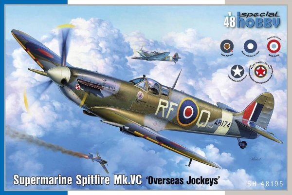 Special Hobby 48195 Supermarine Spitfire Mk. VC 'Overseas Jockeys' 1/48