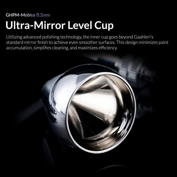 Gaahleri 40850 Premium Series GHPM-Mobius 0,2 mm Airbrush