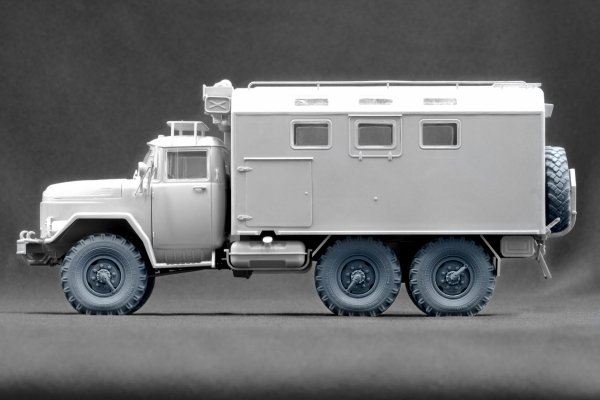 ScaleX WM 35017S ZIL 131 Sagged wheel set (for ICM) 1/35