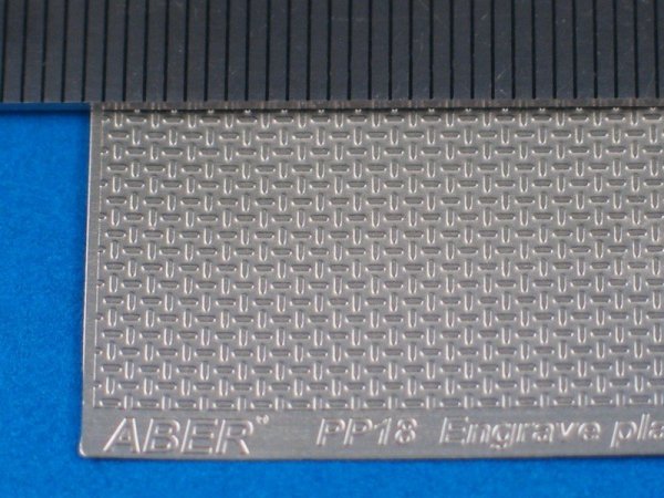 Aber PP18 Engrave plate (140 x 77 mm) - German type II WW (1:24/25)