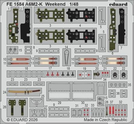 Eduard FE1584 A6M2-K Weekend EDUARD 1/48