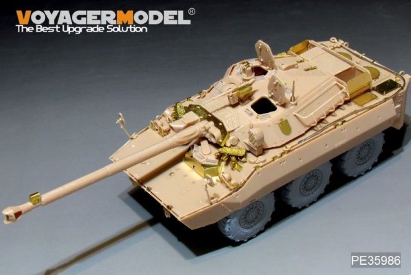 Voyager Model PE35986 Modern French AMX-10RCR Tank Destroyer Basic For TigerModel 4602 1/35