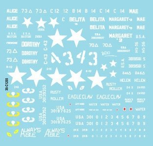 Star Decals 35-C1255 US Army Tanks in Korea 1/35