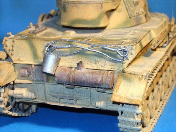 Eureka XXL ER-2506 Towing cable for Pz.Kpfw.IV Tank 1/25