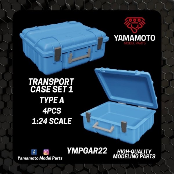 Yamamoto YMPGAR22 Transport Case Set 1 - Type A 1/24