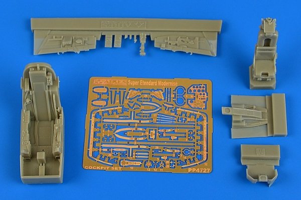 Aires 4727 Super Etendart SEM cockpit set 1/48 KINETIC