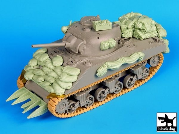 Black Dog T35081 Sherman 75mm Normandy accessories set 1/35