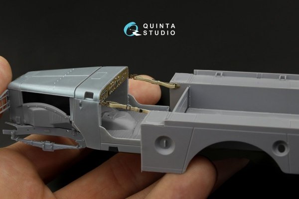 Quinta Studio QD35062 Dodge WC-51 3D-Printed &amp; coloured Interior on decal paper (Zvezda) 1/35