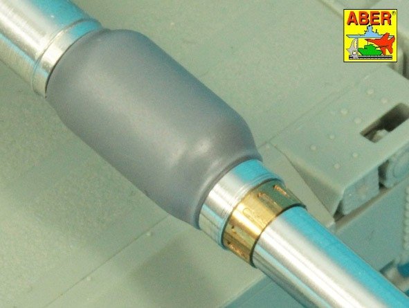 Aber 35l-345 120 mm L/55 CN08 barrel for K2 "Black Panther" tank / Lufa 120 mm L/55 CN08 do czołgu K2 "Black Panther" 1/35