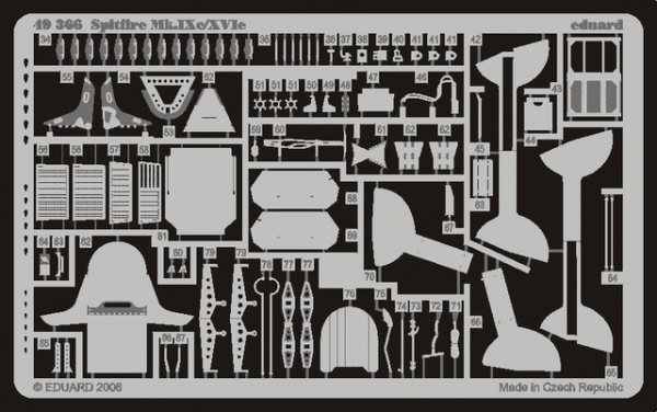 Eduard 49366 Spitfire Mk. IXc/ XVIe 1/48