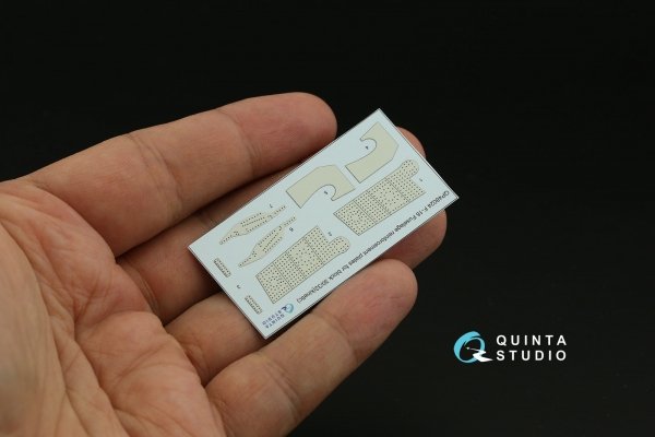 Quinta Studio QP48024 F-16 block 30/32 reinforcement plates (Kinetic 2008 tool) 1/48
