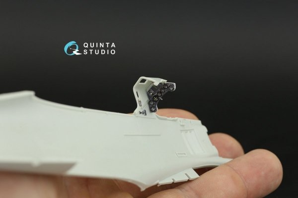 Quinta Studio QD32120 Fw 190 A-8/A-9 3D-Printed &amp; coloured Interior on decal paper ( Revell ) 1/32