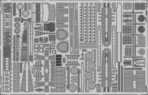 Eduard 53074 TONE 1/350 Tamiya