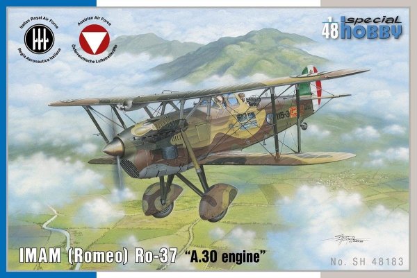 Special Hobby 48183 IMAM (Romeo) Ro.37 A30 engine 1/48