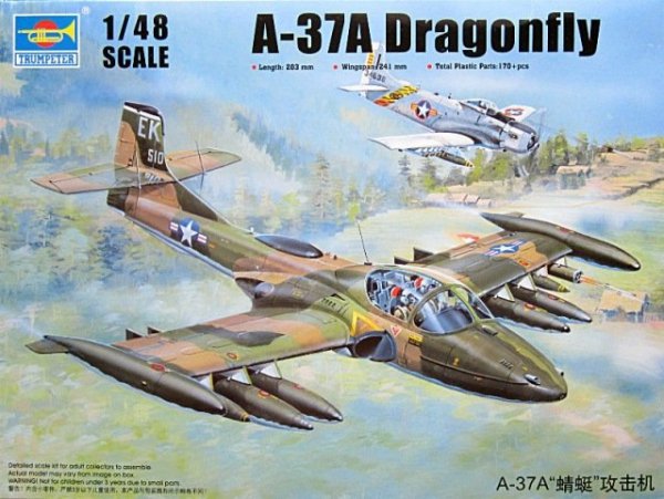 Trumpeter 02888 A-37A Dragonfly (1:48)