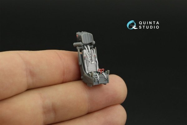 Quinta Studio QD48320 Su-30SM 3D-Printed &amp; coloured Interior on decal paper (GWH) 1/48