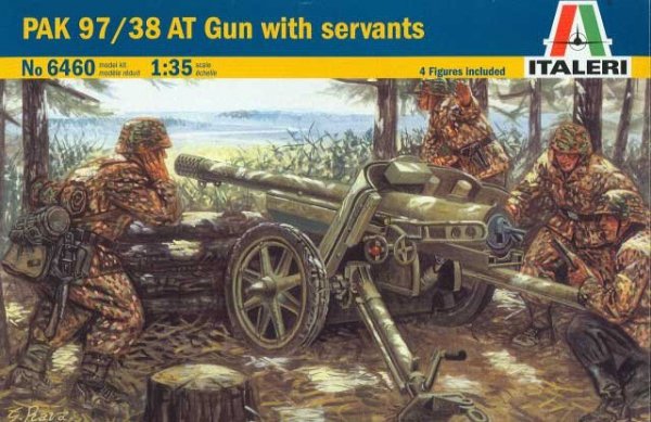Italeri 6460 PAK 97/38 AT Gun with servants (1:35)