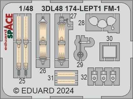 Eduard 3DL48174 FM-1 SPACE TAMIYA 1/48