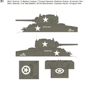 ToRo Model 35D70 - US Army Shermans at ETO vol.1 1/35