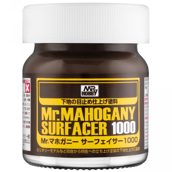 Mr.Hobby SF-290 Mr.Mahogany Surfacer 1000 mahoń - 40 ml