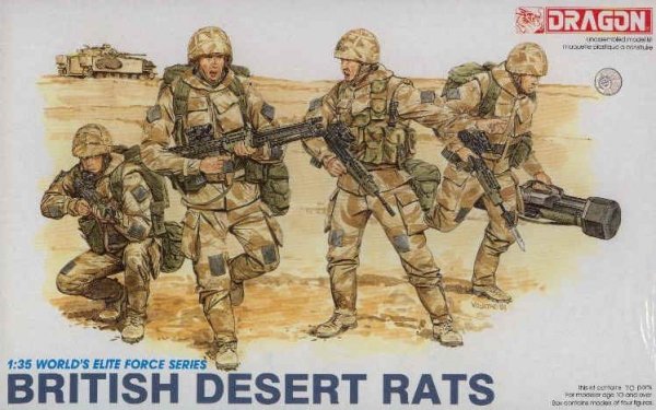Dragon 3013 British Desert Rats (1:35)