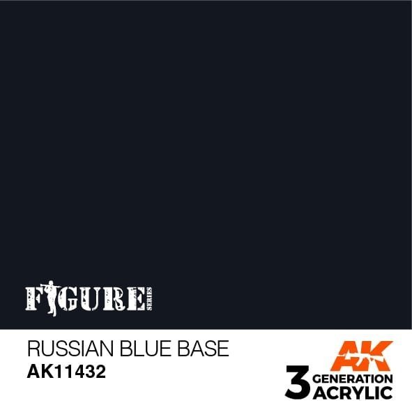 AK Interactive AK11432 Russian Blue Base 17ml