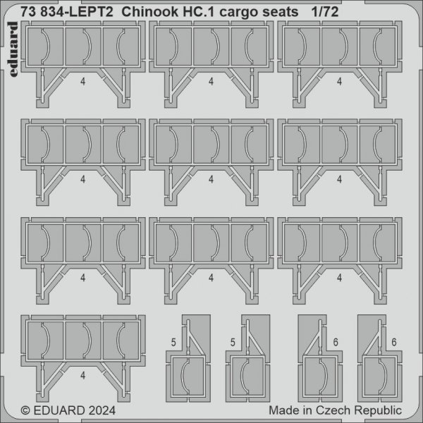 Eduard BIG72185 Chinook HC.1 detail set Airfix 1/72