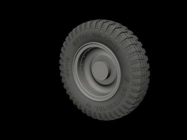 Panzer Art RE35-286 Road wheels for Horch 1a (Gelande) 1/35