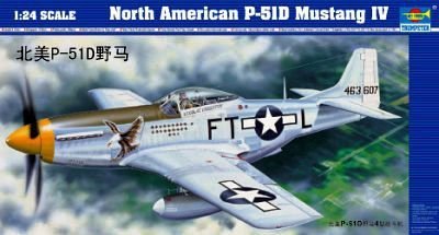 Trumpeter 02401 N.A.P-51D MUSTANG IV (1:24)