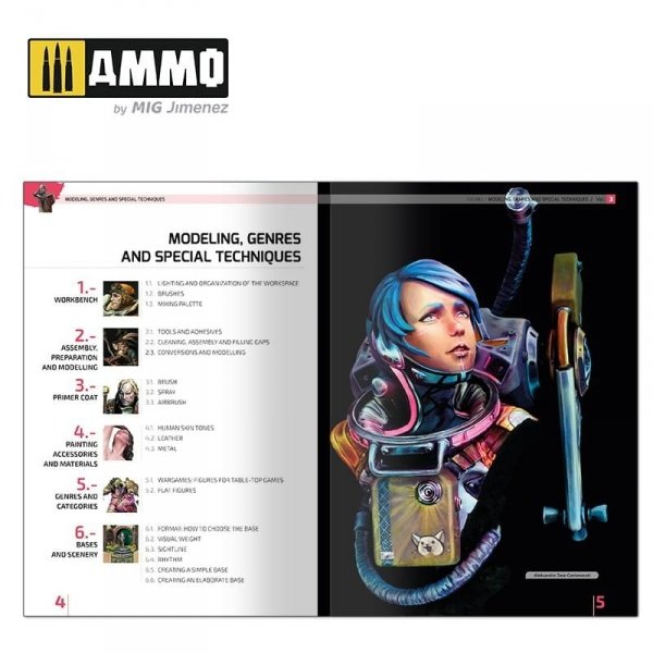 Ammo of Mig 6223 Encyclopedia of Figures Modelling Techniques Vol. 3 English