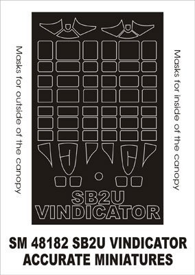 Montex SM48182 SB2U Vindicator ACCURATE MINIATURES