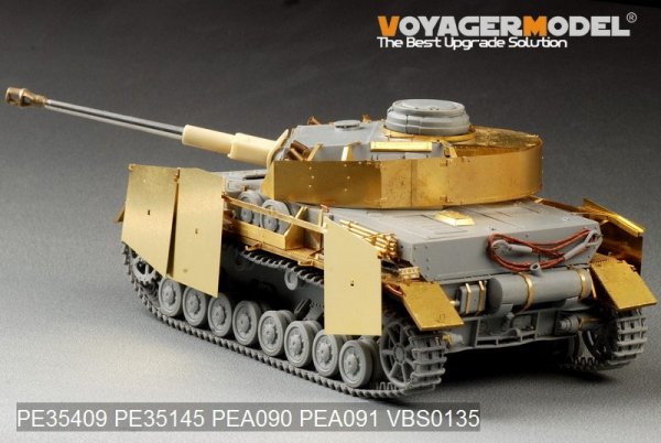 Voyager Model PE35409 WWII German Pz.Kpfw.IV Ausf.G basic w/smoke discharger For DRAGON 1/35