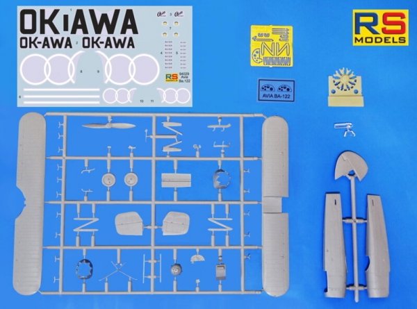 RS Models 94029 Avia Ba. 122.8 Berlin 1936 1/72