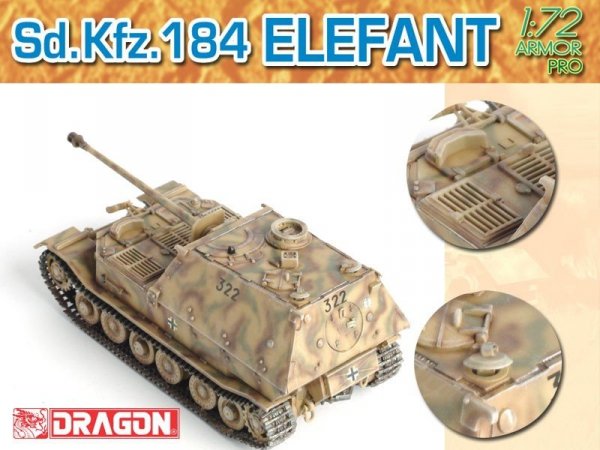 Dragon 7253 Sd.Kfz.184 Elefant (1:72)