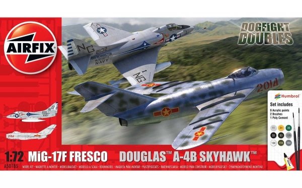 Airfix 50185 Mig 17 &amp; Douglas Skyhawk Dogfight Double 1/72