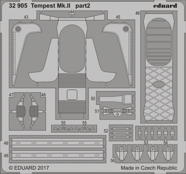 Eduard 32905 Tempest Mk. II SPECIAL HOBBY 1/32