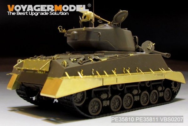 Voyager Model PE35811 WWII US M4A3E8 Sherman Fenders/Track Cover （For TAMIYA 35346) 1/35
