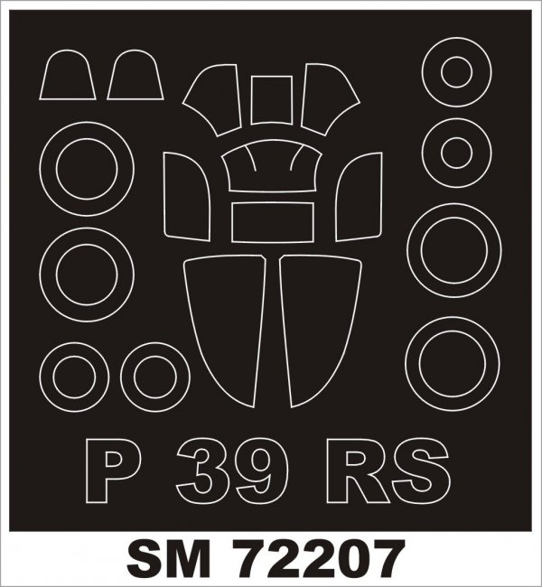 Montex SM72207 P-39 AIRCOBRA RS-MODELS