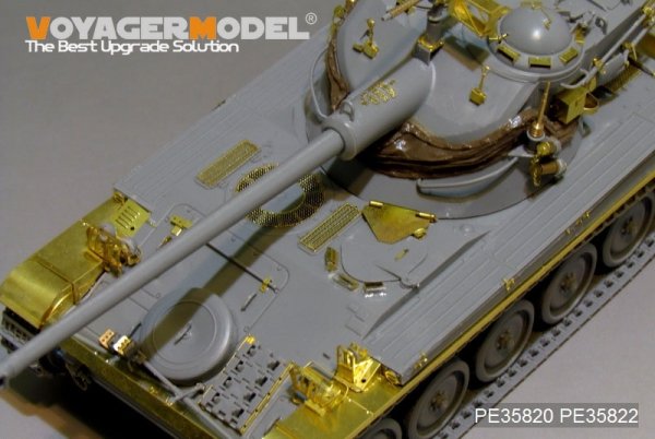 Voyager Model PE35820 Modern French AMX-13/75 light tank basic (smoke discharger, Atenna base Include）For TAKOM 2036 1/35
