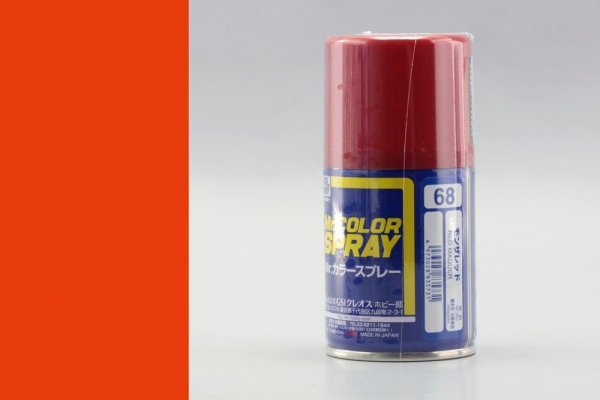 Mr.Hobby S-068 Red Madder - (Gloss) Spray