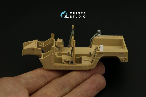 Quinta Studio QD48310 HUMVEE family 3D-Printed &amp; coloured Interior on decal paper (Tamiya) 1/48