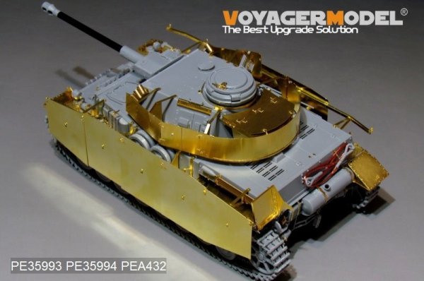 Voyager Model PE35993 WWII German Pz.Kpfw.IV Ausf.G（LateProduction）Basic For Border 35001 1/35