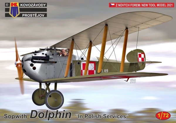 Kovozavody Prostejov KPM0275 Sopwith Dolphin „In Polish Services“ 1/72