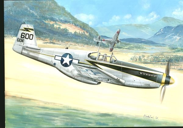 Kovozavody Prostejov KPM0033 North-American P-51C Mustang, USAAF 1:72