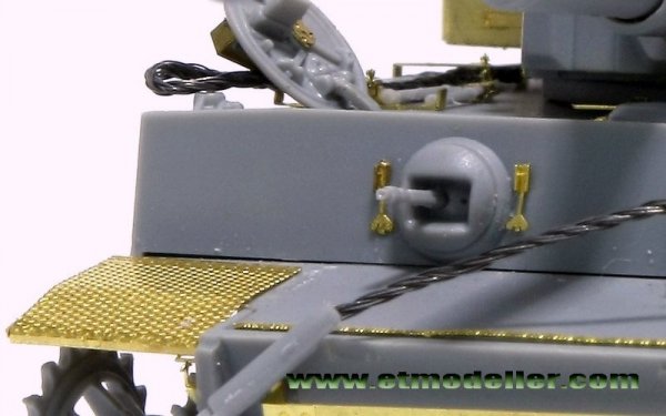 E.T. Model E72-006 WWII German TIGER I Initial Production For DRAGON 7370 1/72