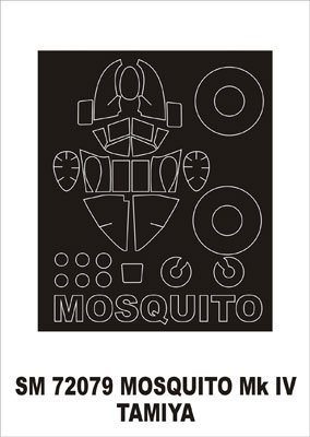 Montex SM72079 Mosquito Mk IV TAMIYA