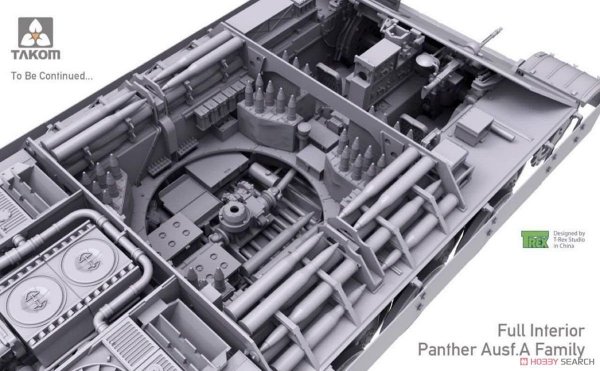 Takom 2097 Panther Ausf. A early prod. (full interior) 1/35
