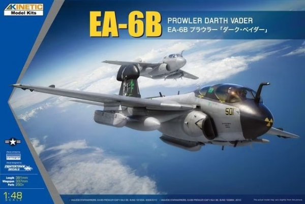 Kinetic K48075 EA-6B Prowler &quot;Darth 'Vader&quot; 1/48